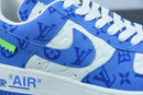 Nike Air Force 1 Low x Louis Vuitton x Off-White Blue - ELEGANZ OUTLET