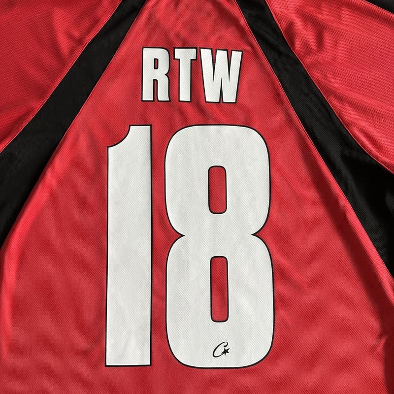 Corteiz Alcatraz Football Jersey 'Red' 