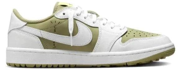 Travis Scott x Air Jordan 1 Low Golf Olive (LANÇAMENTO) - ELEGANZ OUTLET