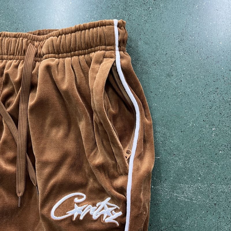 Corteiz Allstarz VVS Velor Pants 