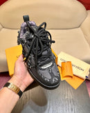 Louis Vuitton Skate Black Swarovski Monogram 