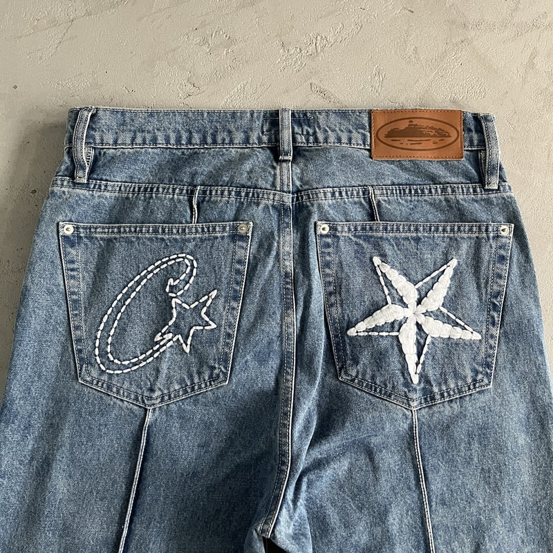Corteiz C-Star Denim Jeans Pants