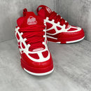 Ready for Delivery - Louis Vuitton LV Skate Sneaker Red White