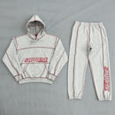 Supreme Coverstitch Hooded Set 