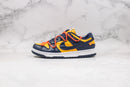 Nike Dunk Low Off White University Gold Mindnight Navy - ELEGANZ OUTLET