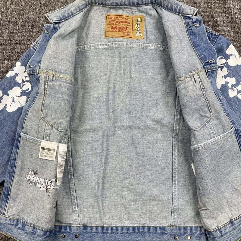 Tears x Levi's Blue Denim Jacket 
