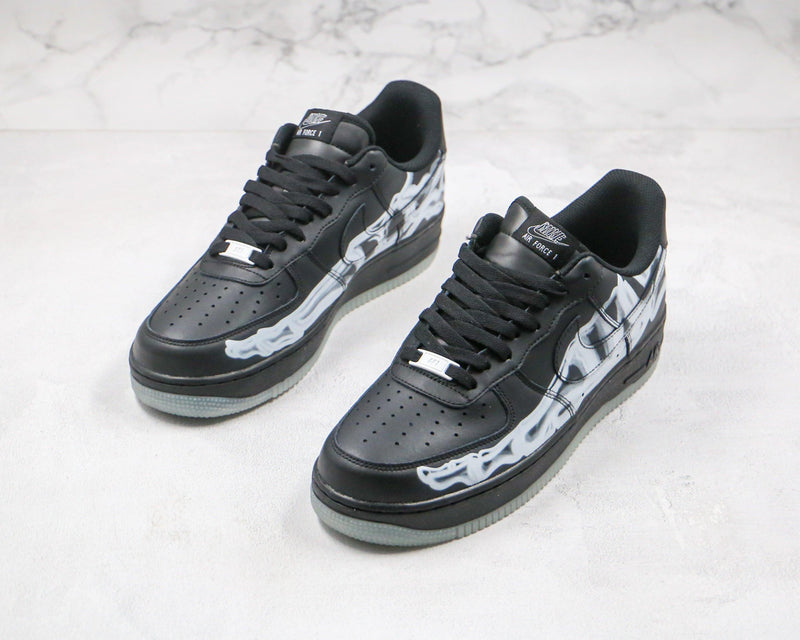 Nike Air Force 1 '07 QS 'Black Skeleton' - ELEGANZ OUTLET