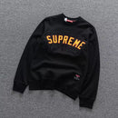 Supreme Kanji Logo Black Sweatshirt 