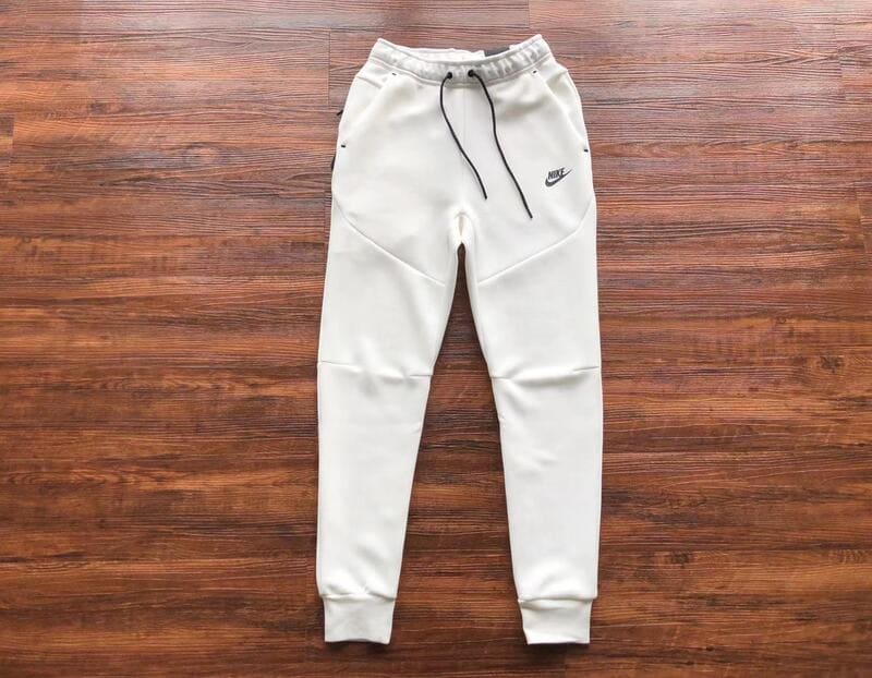 Ready for Delivery - Nike Tech Fleece White Pants 