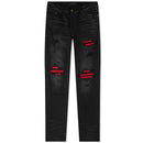 Amiri Ultra Suede MX1 'Aged Black' Pants 