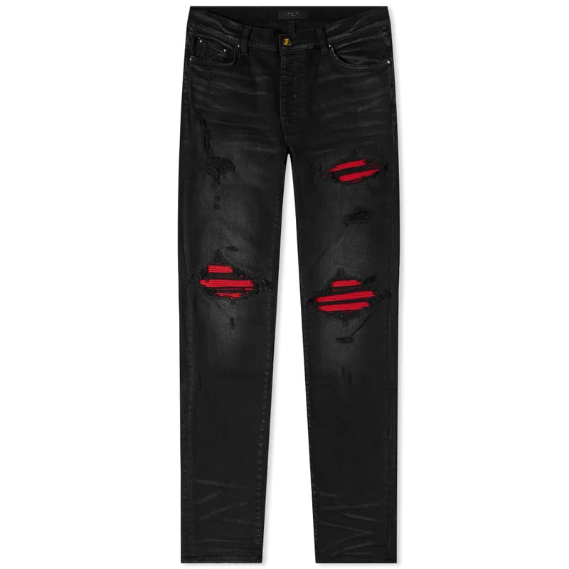 Amiri Ultra Suede MX1 'Aged Black' Pants 
