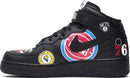 Supreme x NBA x Air Force 1 Mid 07 'Black' - ELEGANZ OUTLET