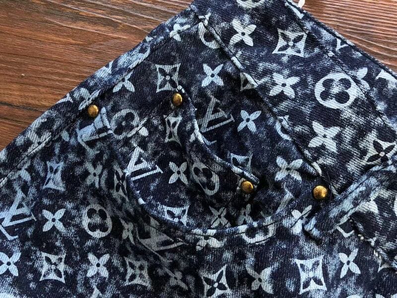 Louis Vuitton Monogram Denim Pants 