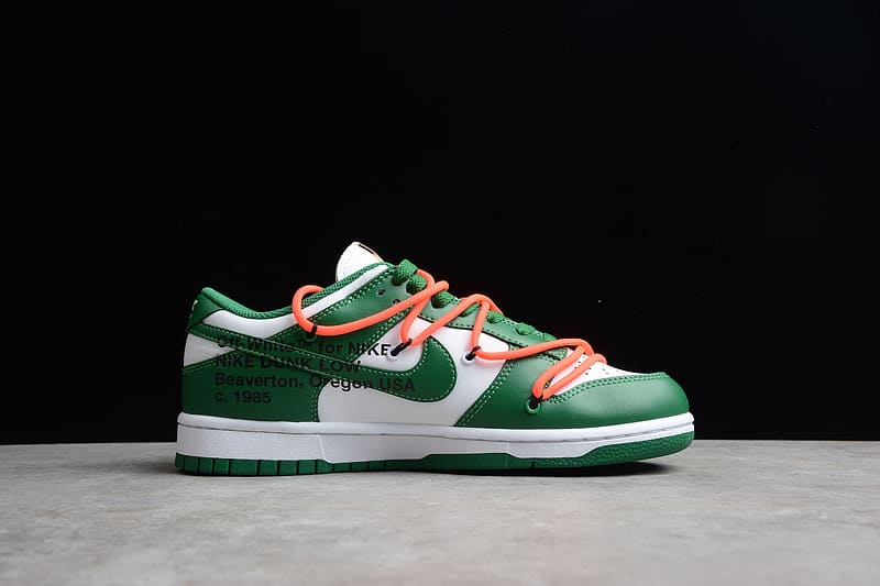 Nike Dunk Low Off-White Pine Green 