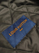 Louis Vuitton Monogram Flocked Nylon Bomber Jacket 