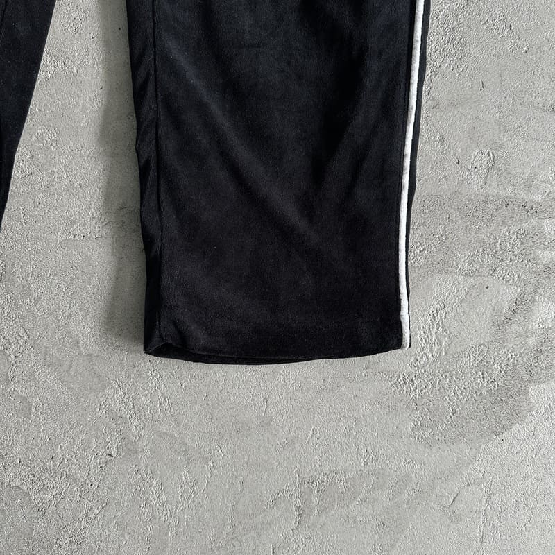 Corteiz Allstarz VVS Velor Black Pants 