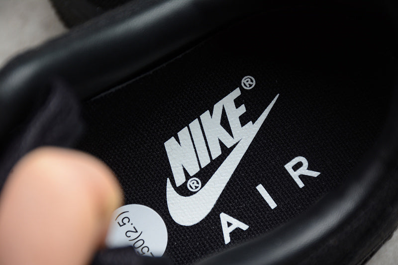 Stussy x Nike Air Force 1 Triple Black 