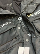 Balenciaga Oversized Parka In Technical Jacket