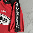 Corteiz Alcatraz Football Jersey 'Red' 