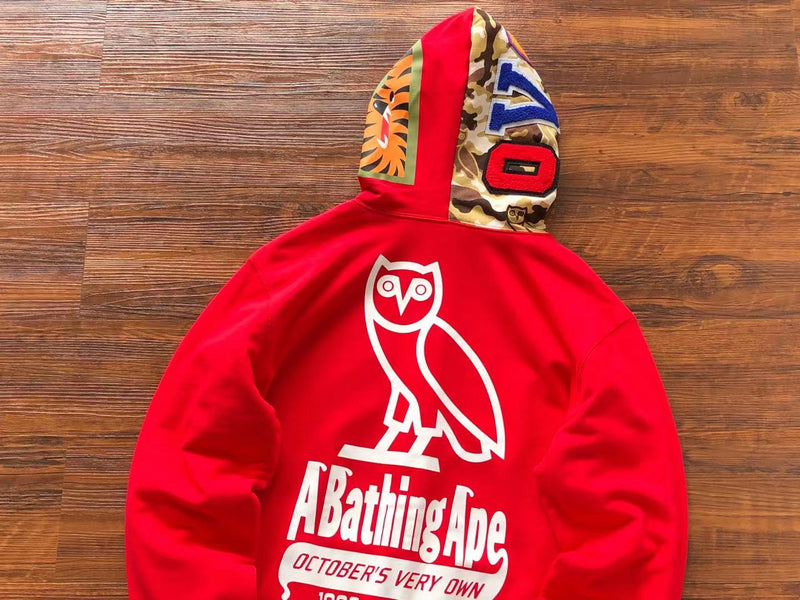 BAPE x OVO Double Sided Sweatshirt 