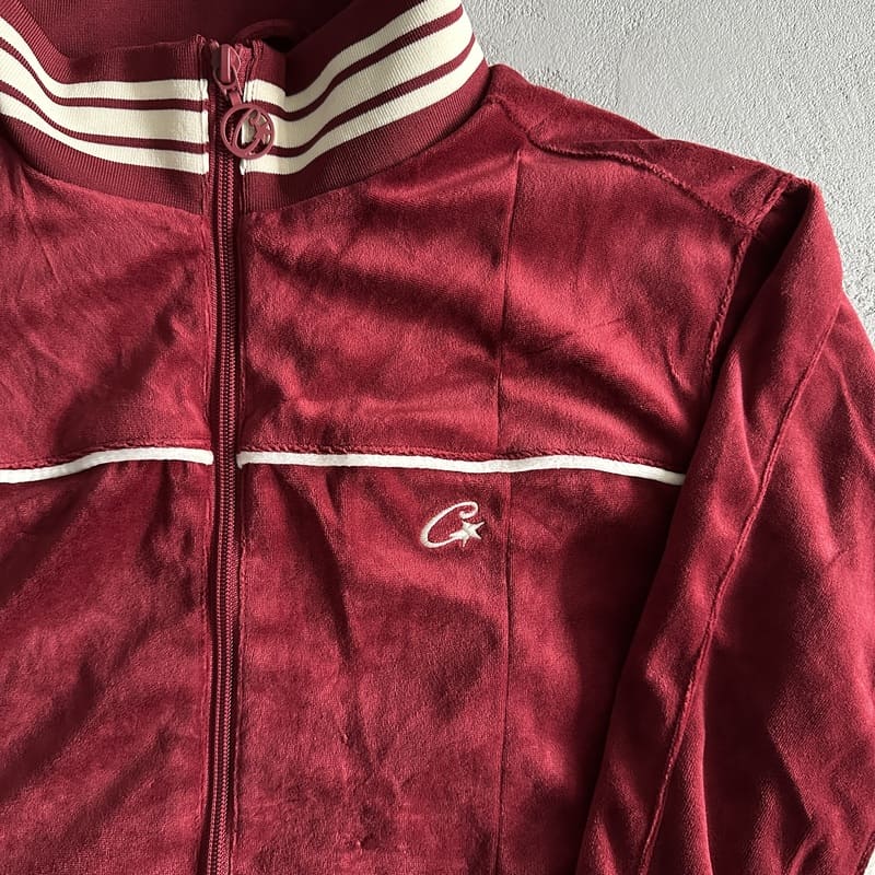 Corteiz Red Velvet Set