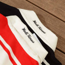 Camisa Supreme x Nike Stripe Rugby Preta/Branca