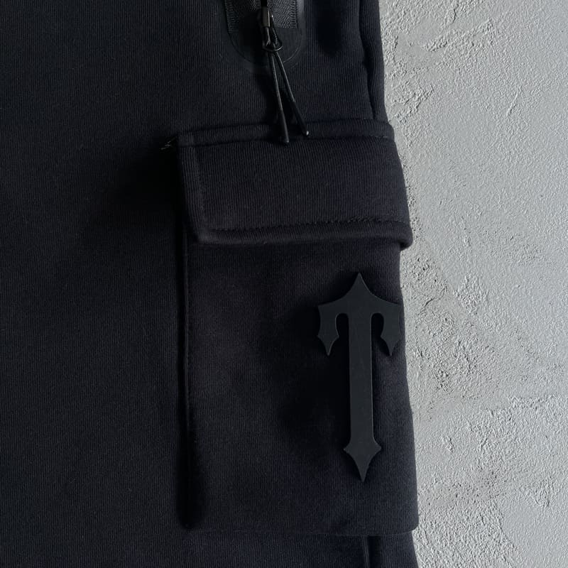 Trapstar Irongate T Tech Zip Black Set 