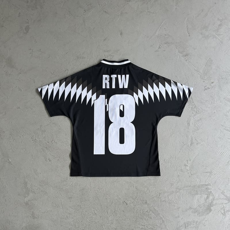 Corteiz Black Football T-Shirt