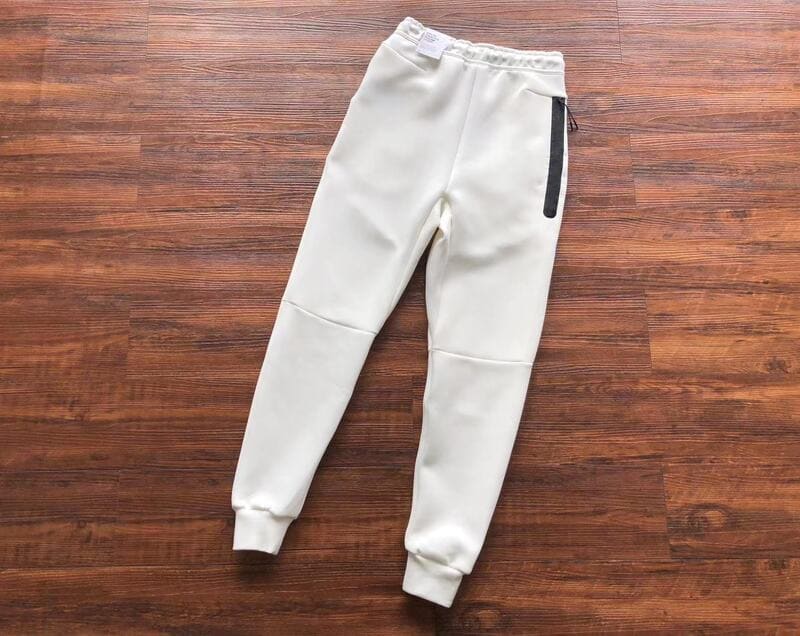 Ready for Delivery - Nike Tech Fleece White Pants 