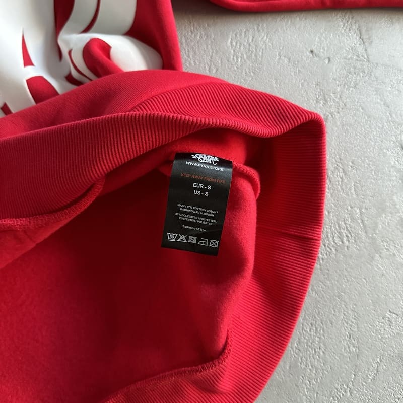 Team Syna Hood Twinset Red 