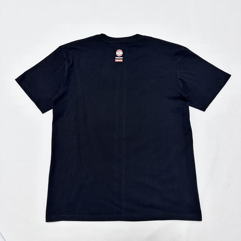 Supreme Ducati Bike T-Shirt Black 