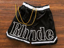 Rhude Court Logo Shorts 