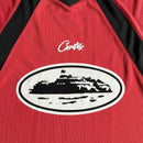 Corteiz Alcatraz Football Jersey 'Red' 