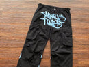 Minus Two Cargo Pants Black/Blue 