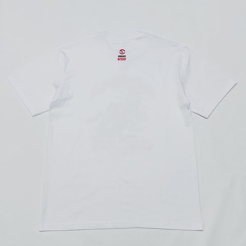 Supreme Ducati Bike White T-Shirt 