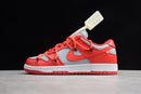 Nike Dunk Low Off-White University Red 