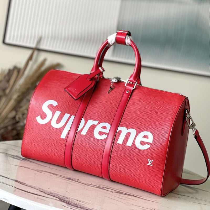 Louis Vuitton x Supreme Keepall Bandouliere Bag 