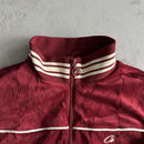 Red Corteiz Velvet Jacket