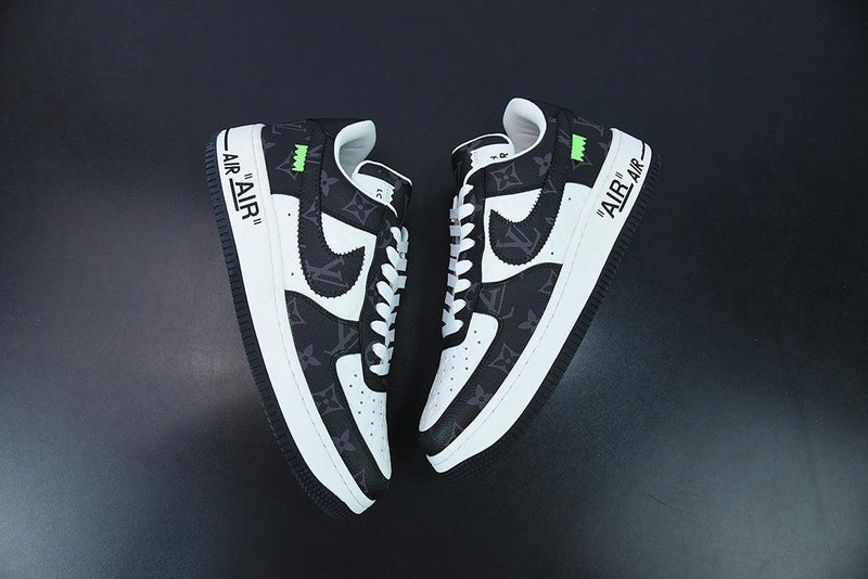 Nike Air Force 1 Low x Louis Vuitton x Off-White "Black White" - ELEGANZ OUTLET