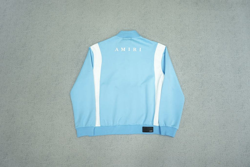 Amiri Always On Point Track Blue Jacket 