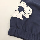 Tears The Cotton Wreath Navy Denim Pants 