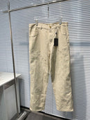 Louis Vuitton Monogram Workwear Carpenter Cream Pants 