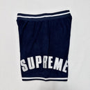 Supreme Ultrasuede Shorts Blue 