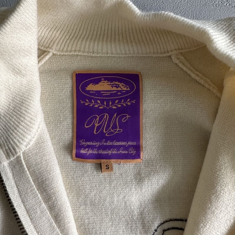 Corteiz Knit Zip Up Fleece 