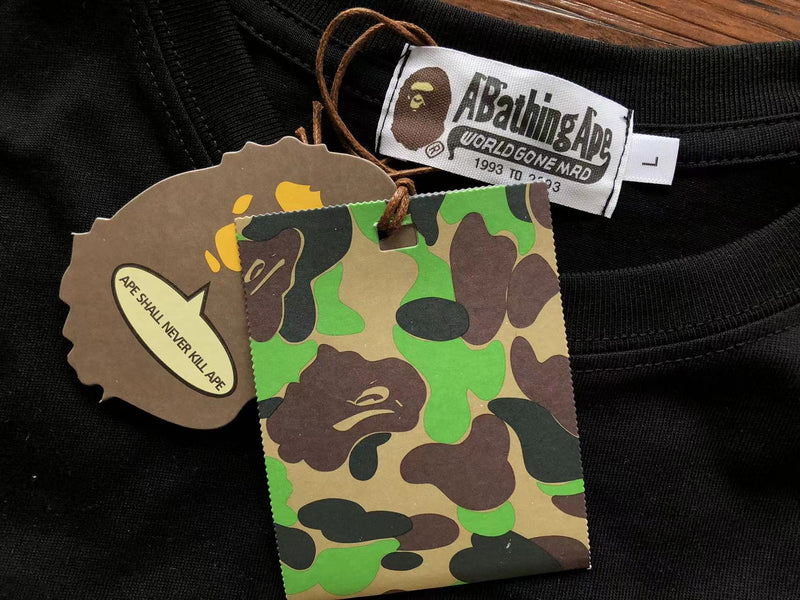 Ready for Delivery - BAPE x OVO Ape Head Black Gold 