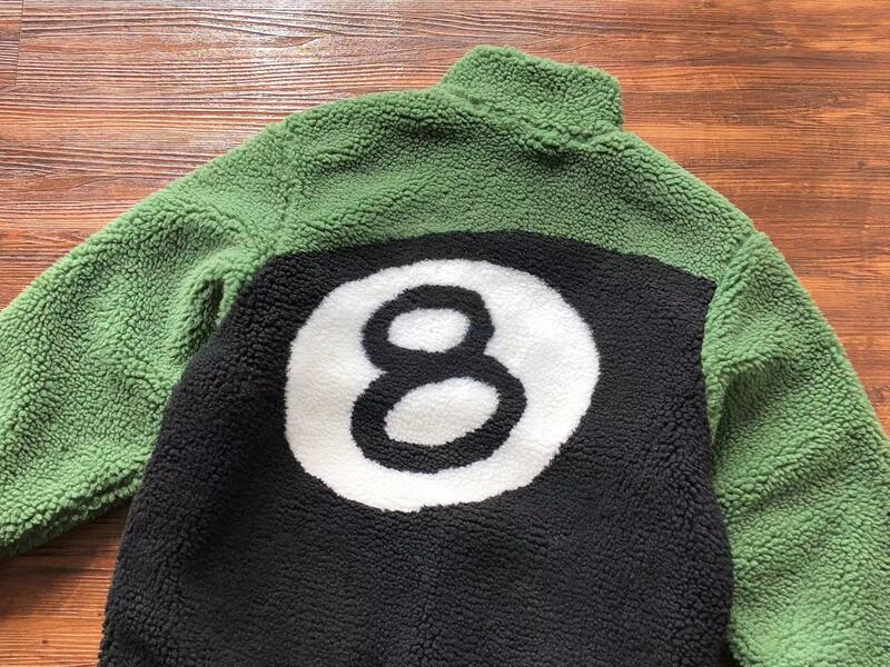 Stussy 8 Ball Sherpa Double-Sided Jacket 