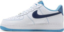 Nike Air Force 1 '07 'First Use - White University Blue' - ELEGANZ OUTLET