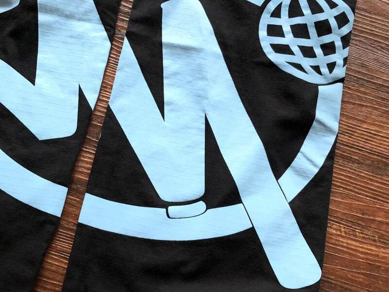 Minus Two Cargo Pants Black/Blue 
