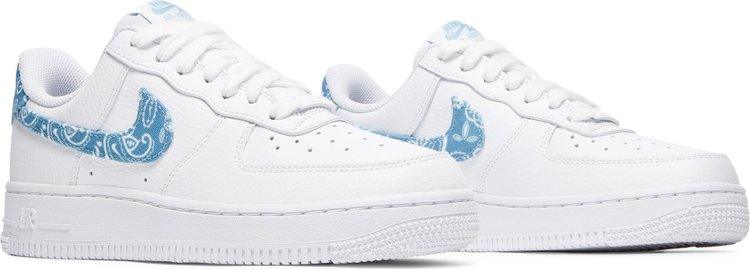 Nike Air Force 1 '07 Essentials 'Blue Paisley' - ELEGANZ OUTLET