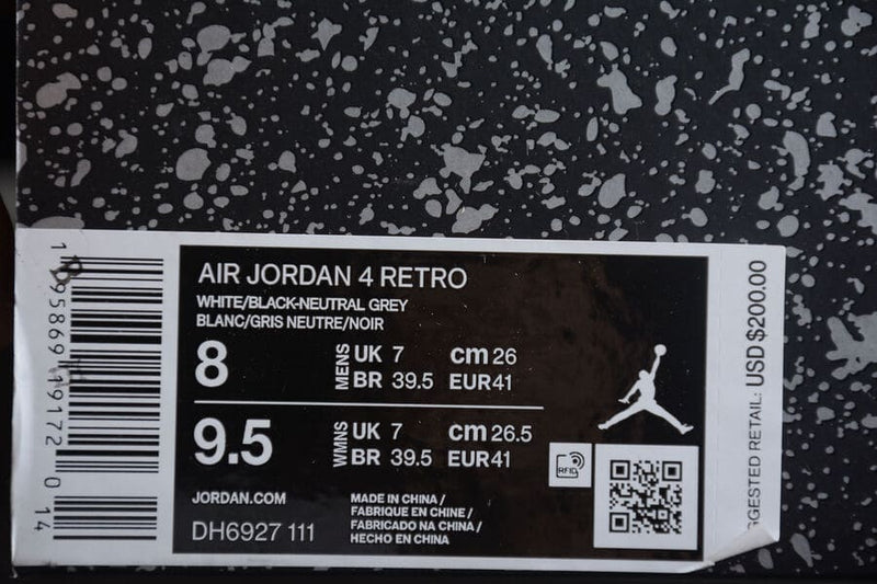 Ready Delivery - Air Jordan 4 Military Black